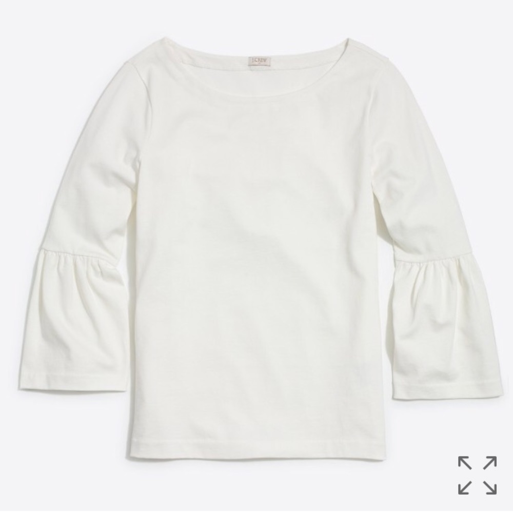 Jcrew Bell-Sleeve Tee